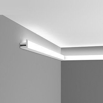 Карниз C380 Orac Decor под скрытое освещение 2 м C380 фото