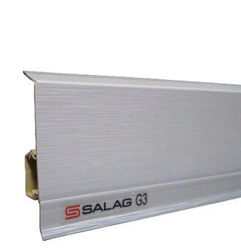 Плинтус Salag NG62 G3 Алюминий 2,2 м NG62 G3 фото