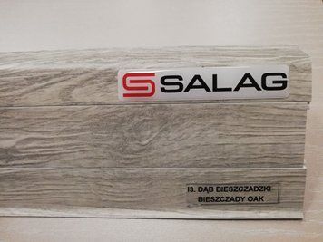 Плинтус Salag SG75 I3 Дуб бещадский 2,2 м SG75 I3 фото