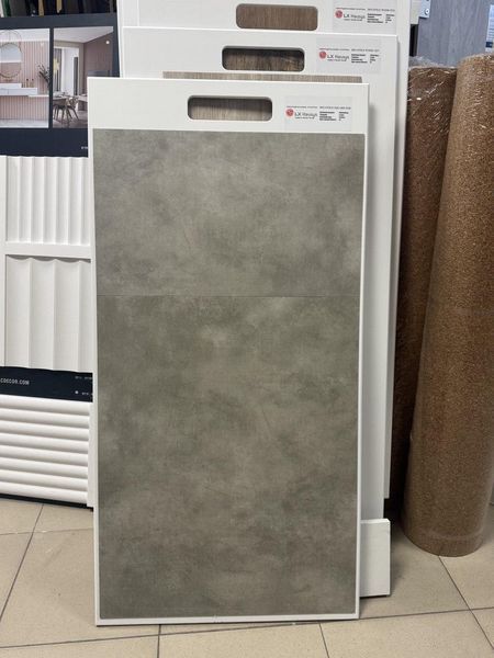 Кварцвінілова плитка LG Decotile DTT 6244 Бетон світлий 600х600х2,5 мм 42 клас DTT6244 фото